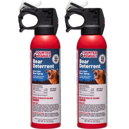 Counter Assault Bear Deterrent Spray with Holsters - Value Package of 2 0