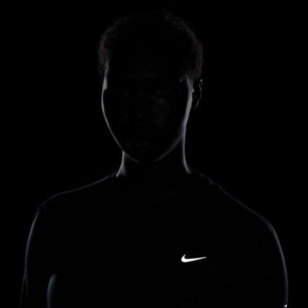 Nike Swift Dri-FIT UV Long-Sleeve Crewneck Top - Women's Reflective decals