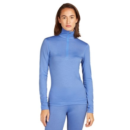 Icebreaker Merino 200 Oasis Long-Sleeve Half-Zip Thermal Base Layer Top - Women's 0