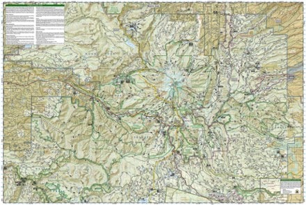 National Geographic Mount Hood Topographic Map 2