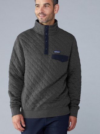 patagonia organic cotton quilt crew sweatshirt