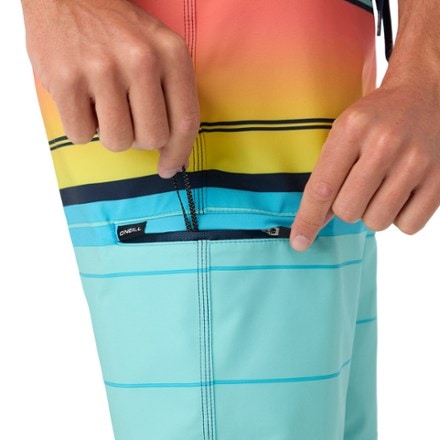 O'Neill Hyperfreak Heat Stripe 21" Board Shorts - Men's 3