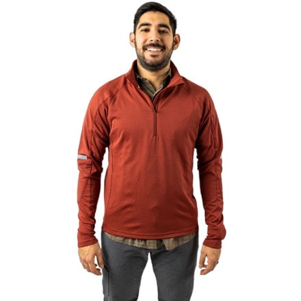 Club Ride Skyline Keep Warm Cycling Quarter-Zip Base Layer - Men's 0