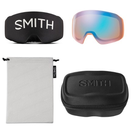 Smith 4D MAG S ChromaPop Snow Goggles with gogglesoc 5