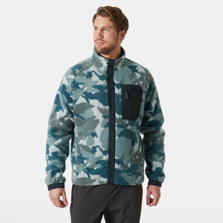 Helly Hansen Panorama Printed Pile Snap Jacket - Men's 1