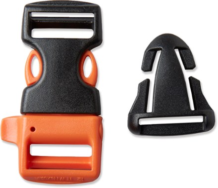 Gear Aid Whistle Sternum Strap Buckle Kit - 3/4