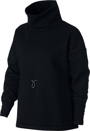 nike women's cowl neck top