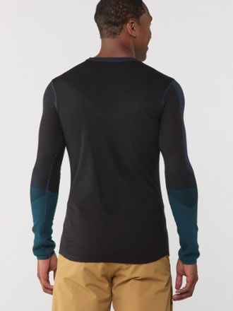 Smartwool Intraknit Thermal Merino Colorblock Crew Base Layer Top - Men's 2