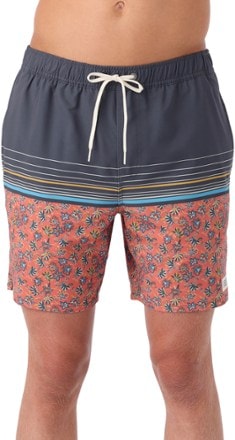 O'Neill Hermosa Elastic Waist Lined 17" Swim Trunks - Men's 0