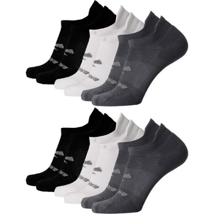 Brooks Run-In Socks - 6 Pairs 0