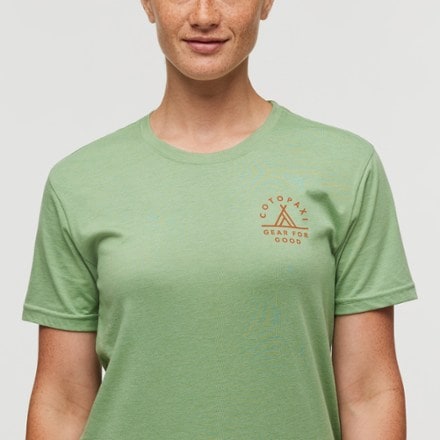 Cotopaxi Llama Map Organic T-Shirt - Women's 6