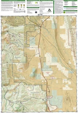 National Geographic Leadville Fairplay Topographic Map 1