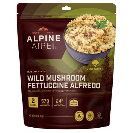 AlpineAire Foods Wild Mushroom Fettuccine Alfredo - 2 Servings 0