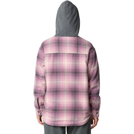 On Body Image of color Dark Daze Ombre Buffalo Check
