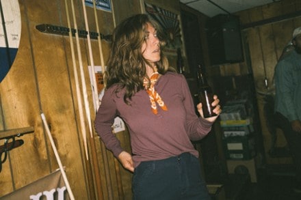 Topo Designs Global Waffle Henley Shirt - Women's 5