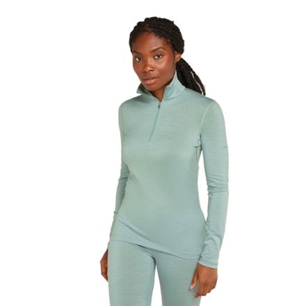 Icebreaker 200 Oasis Long-Sleeve Half-Zip Base Layer Top - Women's 1