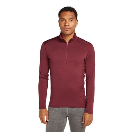 Icebreaker Merino 260 Tech Long-Sleeve Half-Zip Base Layer Top - Men's 0