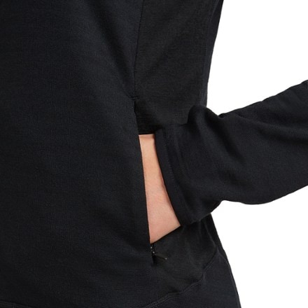 Icebreaker Merino Blend 300 RealFleece Descender Long-Sleeve Zip Base Layer Top - Women's 7