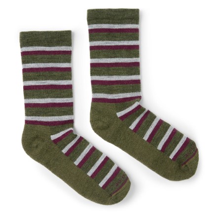 REI Co-op Norseland Retro Merino Wool Lightweight Crew Socks 1