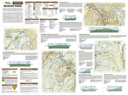 National Geographic Winter Park Map - Local Trails 1