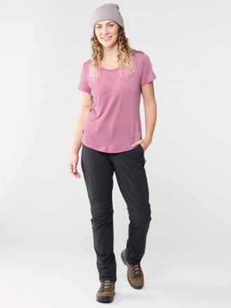 Icebreaker 125 Cool-Lite Merino Blend Sphere III Scoop T-Shirt - Women's 3