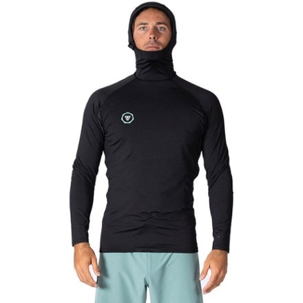 VISSLA Warm Seas Long-Sleeve Hooded Rashguard - Men's 1