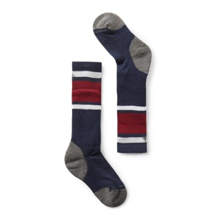 Smartwool Wintersport Full Cushion Stripe Over The Calf Socks - Kids' 0