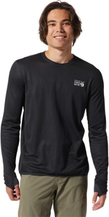 Mountain Hardwear AirMesh Long-Sleeve Crew Shirt - Men's 0