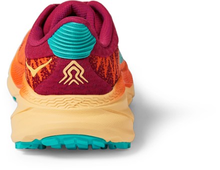 Challenger 7 Trail-Running Shoes - Women's [Back view (Flame/Cherries Jubilee)]