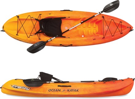 Ocean Kayak Frenzy Sit On Top Kayak With Paddle Rei Co Op