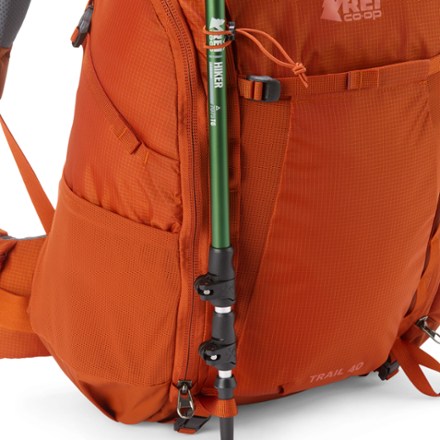 REI Co-op Trail 40 Pack - Women's Trekking pole attachments