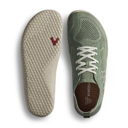 Vivobarefoot Primus Lite Knit Natural Road-Running Shoes - Men's 4