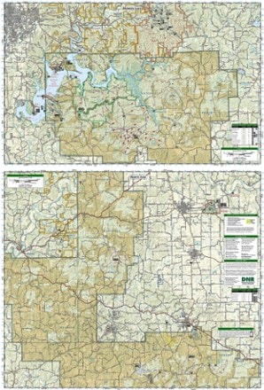 National Geographic Hoosier National Forest Trail Map 2