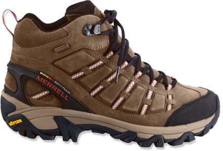 merrell nubuck leather comfort hiking shoes