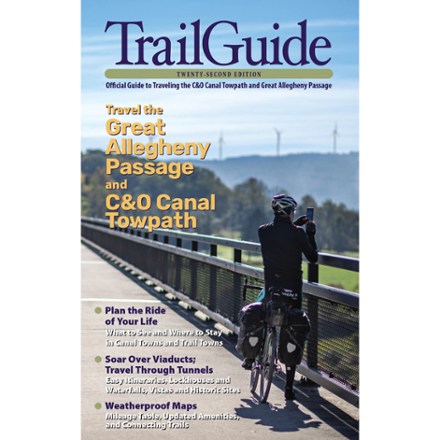 GAP Conservancy TrailGuide: Official Guide to Traveling the C&O Canal Towpath and Great Allegheny Passage - 22nd Edition 0
