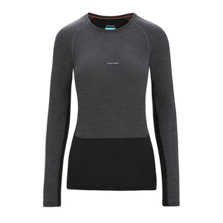 Icebreaker 125 ZoneKnit Long-Sleeve Crewe Base Layer Thermal Top - Women's 0