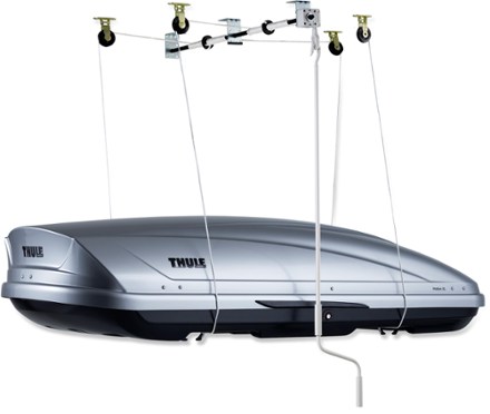 thule bike rack garage storage