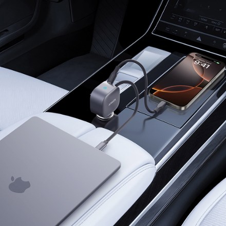 Anker Car Charger (75W, USB-C Port, Built-In Retractable USB-C Cable) 3