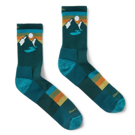 Darn Tough Sunset Ridge Micro Crew Lightweight Hiking Socks - Men's 3