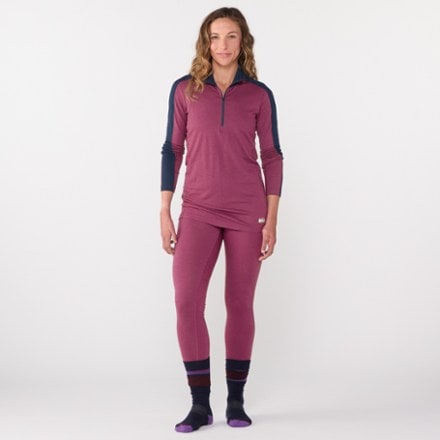 REI Co-op Merino 185 Long-Sleeve Half-Zip Base Layer Top - Women's 3