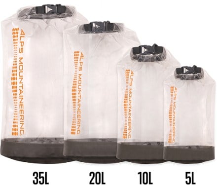 ALPS Mountaineering Clear Passage Dry Bag - 10 Liter 0