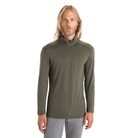 Icebreaker Merino 260 Tech Long-Sleeve Half-Zip Thermal Base Layer Top - Men's 0