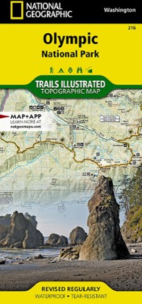 olympic national park trail map