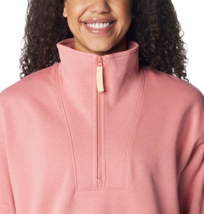 Columbia Painted Peak Cropped Fleece Pullover - Women's 4