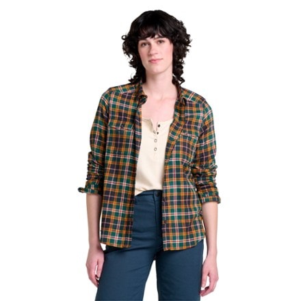 Toad&Co Re-Form Flannel Long-Sleeve Shirt - Women's 1