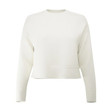 Smartwool Recycled Terry Cropped Crew Sweatshirt - Women's 0