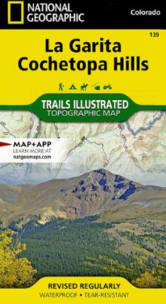 National Geographic La Garita / Cochetopa Hills Topographic Map 0