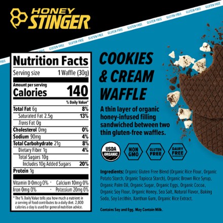 Honey Stinger Gluten-Free Waffles - Package of 6 2