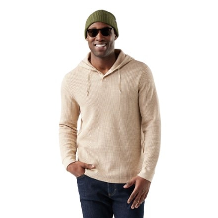 Smartwool Waffle Henley Hoodie - Men's 1