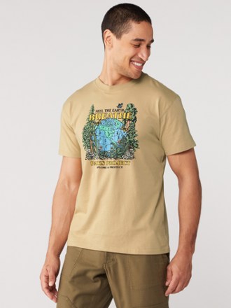 Parks Project Feel the Earth Breathe Globe T-Shirt 1